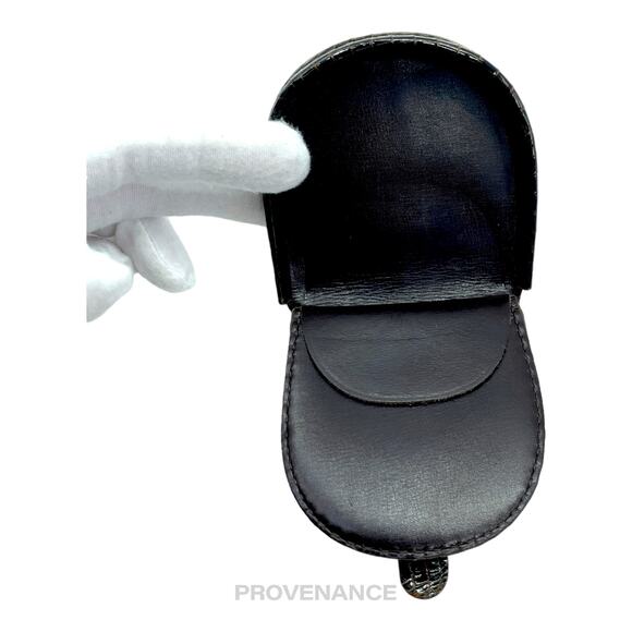 🔴 Gucci Coin Wallet - Dark Chocolate Crocodile - Picture 6 of 6